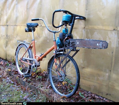 Chainsaw Bike